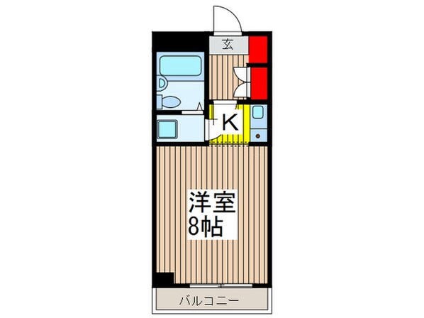 シャト－レ山内の物件間取画像